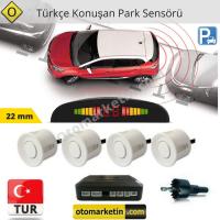 Niken Türkçe Konuşan Park Sensörü Beyaz