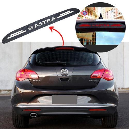 Opel Astra J HB Karbon Arka Fren Stop Lambası Sticker