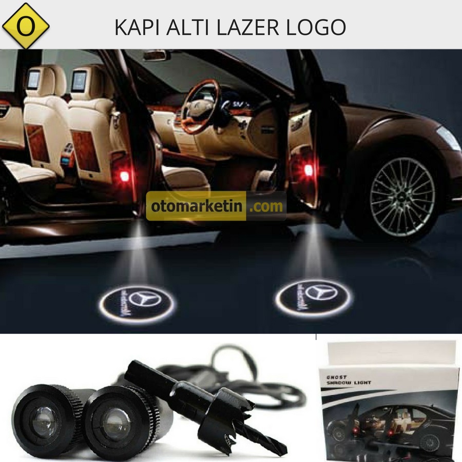 mercedes kapi alti led logo otomarketin com