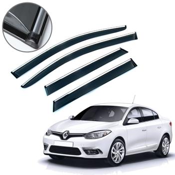 Renault Fluence Krom Çıtalı Cam Rüzgarlığı