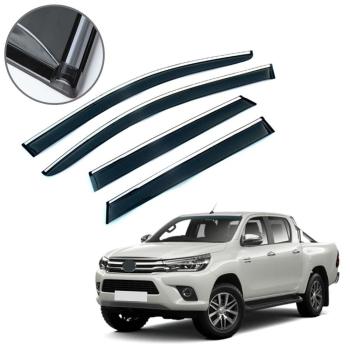 Toyota Hilux Krom Çıtalı Cam Rüzgarlığı 2015-2019
