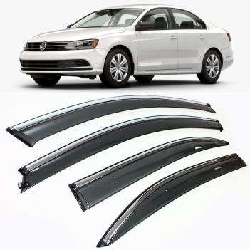 Vw Jetta Krom Çıtalı Cam Rüzgarlığı 2011-2018