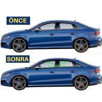 Audi A3 Sedan Krom Cam Çerçevesi Set 2013-2019 (10 Parça)