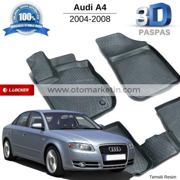 Audi A4 3D Havuzlu Paspas 2001-2008