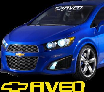 Aveo Ön Cam Oto Sticker