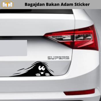 Bagajdan Bakan Adam Oto Sticker