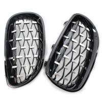 Bmw 5 Serisi E60 Diamond Ön Panjur Piano Black 2004-2009