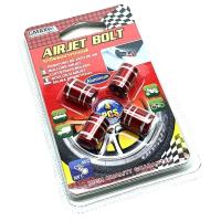 Carmind Kırmızı Alüminyum Sibop Kapağı 4 lü