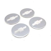 Chevrolet Alüminyum Jant Göbeği Yapıştırma Gri 60mm (4 Adet)