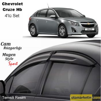 Chevrolet Cruze HB Mugen Cam Rüzgarlığı