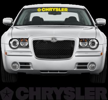 Chrysler Ön Cam Oto Sticker