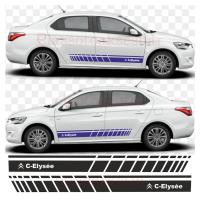 Citroen C-Elysee Yan Şerit Oto Sticker