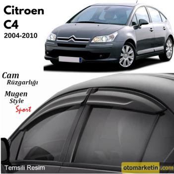 Citroen C4 Mugen Cam Rüzgarlığı 2004-2010