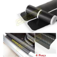 Crysler Karbon Kapı Eşiği Sticker (4 Adet)