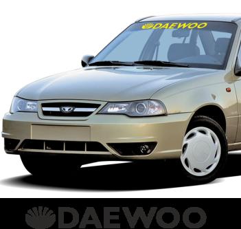 Daewoo Ön Cam Oto Sticker