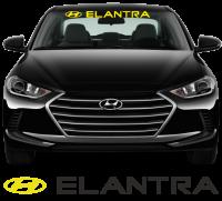 Elantra Ön Cam Oto Sticker