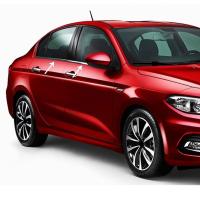 Fiat Egea Sedan Krom Cam Çıtası 2015- (4 Parça)