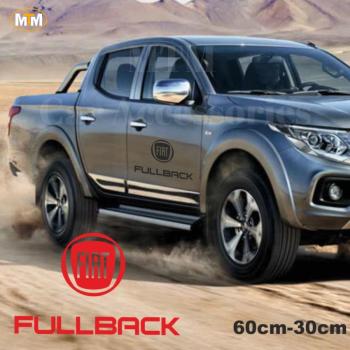Fiat Fullback Yan Kapı Off Road Oto Sticker 1 Adet