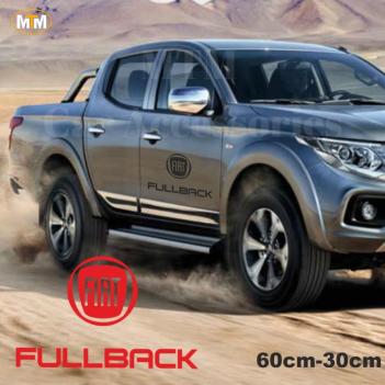 Fiat Fullback Yan Kapı Off Road Oto Sticker 1 Adet