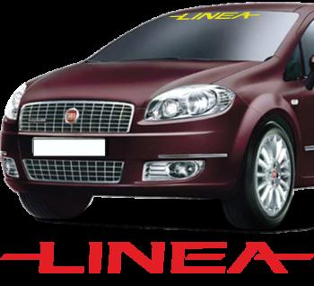 Fiat Linea Ön Cam Oto Sticker