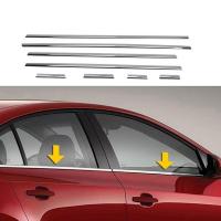 Fiat Linea Krom Cam Çıtası 2007 Sonrası (8 Parça)