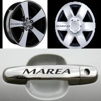 Fiat Marea Kapı Kolu Jant Sticker (10 Adet)