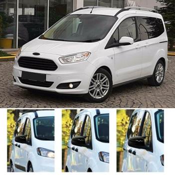 Ford Courier Batman Yarasa Ayna Kapağı Piano Black 2018-2021