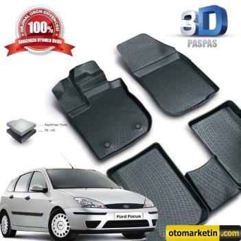 Ford Focus 3D Havuzlu Paspas 2005-2011