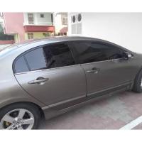 Honda Civic FD6 Uyumlu Krom Cam Çıtası 2006-2011 (6 Parça)