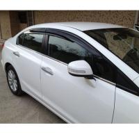 Honda Civic FB7 Uyumlu Krom Cam Çıtası 2012-2016 (4 Parça)