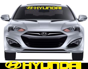 Hyundaı Ön Cam Oto Sticker