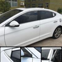 Hyundai Elantra Krom Cam Çerçevesi Set 2016-2019 (14 Parça)