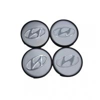 Hyundai Gri Jant Göbek Arması 55-58mm