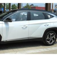 Hyundai Tucson Krom Cam Çerçevesi Set 2021- (12 Parça)