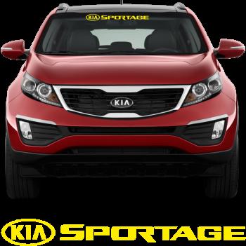 Kıa Sportage Ön Cam Oto Sticker