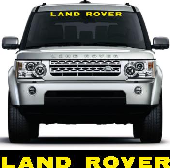 Land Rover Ön Cam Oto Sticker