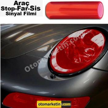 Carmind Far Stop Filmi Kırmızı 1 metre