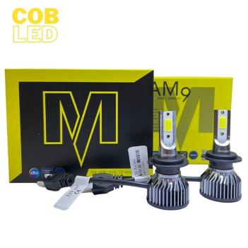 Mach Bam9 H7 Mini Cob Led Xenon 10800Lm