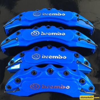 Brembo Mavi Kaliper Kapak Seti 4 lü