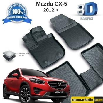 Mazda CX-5 3D Havuzlu Paspas 2012 Sonrası