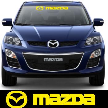 Mazda Ön Cam Oto Sticker