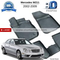 Mercedes E Serisi W211 3D Havuzlu Paspas