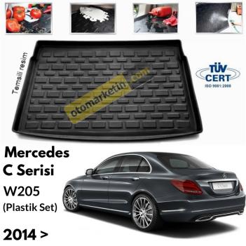 Mercedes W205 Bagaj Havuzu Plastik Set