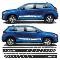 Mitsubishi Asx Yan Şerit Oto Sticker