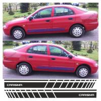 Mitsubishi Carisma Yan Şerit Oto Sticker