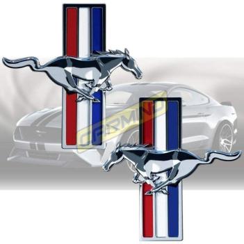 Mustang At Metal Arma Büyük Boy (2 Adet)
