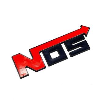 Nos Siyah-Kırmızı Pleksi Oto Arma