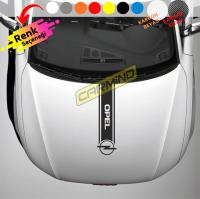 Opel Kaput Şerit Sticker