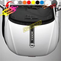 Opel Mokka Kaput Şerit Sticker