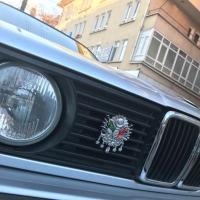 Osmanlı Plastik Panjur Arması Vidalı Gümüş Renk